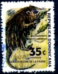 Stamps Dominican Republic -  REP DOMINICANA_SCOTT 915.04 SELENODONTE. $0,55