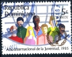 Stamps Dominican Republic -  REP DOMINICANA_SCOTT 941 AÑO INTERN DE LA JUVENTUD. $0,20