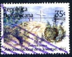 Stamps Dominican Republic -  REP DOMINICANA_SCOTT 943.02 AÑO INTERN DE LA JUVENTUD. $0,30