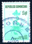 Stamps Dominican Republic -  REP DOMINICANA_SCOTT RA96.02 LIGA DOMINICANA CONTRA EL CANCER. $0,20