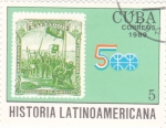 Stamps Cuba -  HISTORIA LATINOAMERICANA