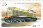 Stamps Cuba -  160 ANIVERSARIO DEL FERROCARRIL