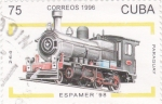 Stamps Cuba -  ESPAMER´98 FERROCARRILES