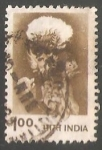 Stamps India -  Flores
