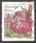 Stamps Sweden -  Flores