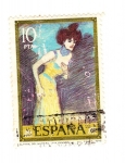Stamps : Europe : Spain :  El Final del numero (P. Picasso)