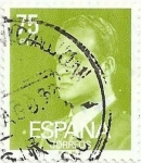 Stamps Spain -  SERIE BÁSICA JUAN CARLOS I. Ia SERIE. VALOR FACIAL 75 Pts. EDIFIL 2603