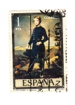 Stamps : Europe : Spain :  El niño flore (F. Madrazo)