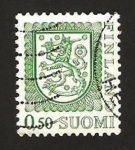 Stamps Finland -  749 - Escudo de armas nacional 