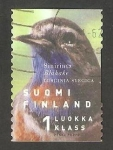 Stamps Finland -  1429 - Pájaro pechiazul