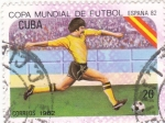 Stamps Cuba -  COPA MUNDIAL DE FUTBOL ESPAÑA'82