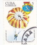 Stamps Cuba -  ESPARTAQUIADAS DE VERANO DE LOS EJERCITOS AMIGOS