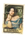 Stamps : Europe : Spain :  Condesa de valores (F. Madrazo)