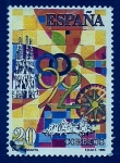 Stamps Spain -  J.O.España  92
