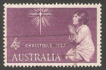 Stamps Australia -  Navidad 1957