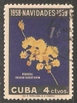 Stamps Cuba -  Navidad 1958-1959