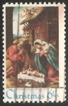 Stamps United States -  Navidad