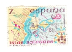 Stamps Spain -  Islas Baleares - Del atlas de Diego Homem 1563