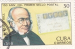 Stamps Cuba -  150 ANIVERSARIO DEL PRIMER SELLO POSTAL
