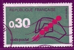 Stamps France -  Codigo Postal
