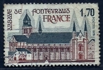 Stamps France -  Abadia de Fontebro
