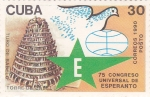 Stamps Cuba -  CONGRESO UNIVERSAL DE ESPERANTO