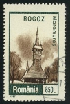 Stamps : Europe : Romania :  RUMANIA: El conjunto de iglesias de madera de Maramureş