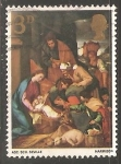 Stamps United Kingdom -  Navidad