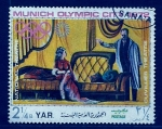 Stamps Yemen -  J.O.  MUNICH