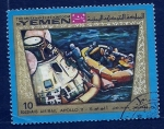 Stamps Yemen -  APOLO   XI