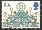 Stamps United Kingdom -  Arbol de Navidad