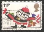 Stamps United Kingdom -  Papa Noel