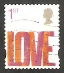Stamps United Kingdom -  Love