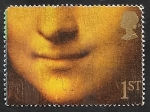 Stamps United Kingdom -  1540 - Mona Lisa
