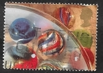 Sellos de Europa - Reino Unido -  1604 - Bolas de cristal coloreadas