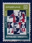 Stamps : Africa : Tunisia :  XX Olimpiada Agedres