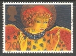 Stamps United Kingdom -  Ángeles de la Navidad,