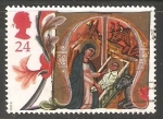 Sellos del Mundo : Europa : Reino_Unido : La Virgen y el niño Jesus