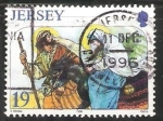 Stamps United Kingdom -  Jesus y Maria huida a Egipto