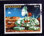Sellos de America - Paraguay -  espacio