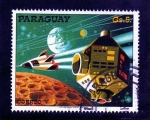 Sellos de America - Paraguay -  espacio