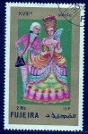 Stamps United Arab Emirates -  Trages Siglo  XVIII