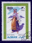 Stamps United Arab Emirates -  Trages Reginales