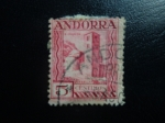Stamps Andorra -  paisajes de andorra