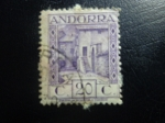 Stamps Andorra -  paisajes de andorra