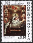 Stamps : America : Bolivia :  Navidad 1993