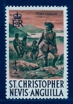 Stamps America - Anguila -  Piratas y Tesoro