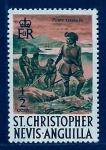 Stamps : America : Anguila :  Piratas y Tesoro