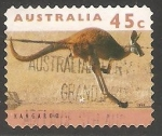 Stamps Australia -   kangaroo-Canguro
