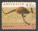Sellos de Oceania - Australia -   kangaroo-Canguro